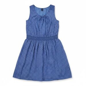 GAP Blue Patterned Kids Dress